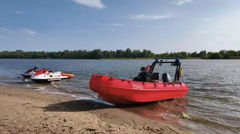 Młody mężczyzna utonął w Wiśle