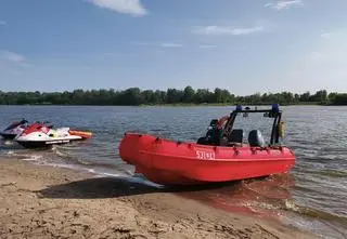 Młody mężczyzna utonął w Wiśle na oczach znajomych