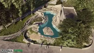 Projekt pawilonu dla pingwinów 