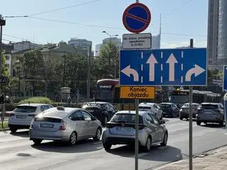 Drogowcy uporządkowali ruch na rondzie Kercelak