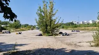 Pozostałości po wydarzeniu przy ulicy Ordona