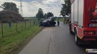 Wypadek w miejscowości Stróżewko