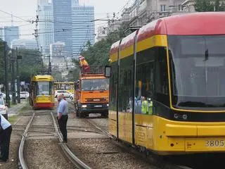 Awaria sieci trakcyjnej na Andersa