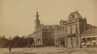 Pałac Jabłonowskich w roku 1870