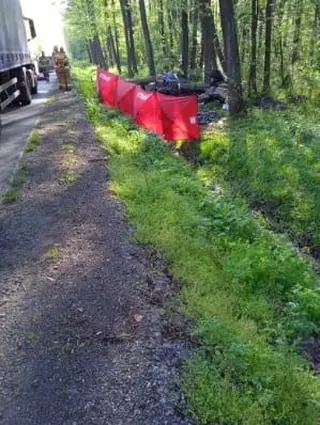 Wypadek na DK50