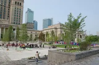 Plac centralny oddany do użytku