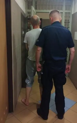Wpadł w ręce dzielnicowego