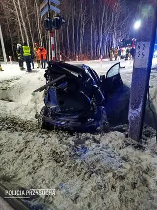 Wypadek na torach w miejscowości Wieniawa