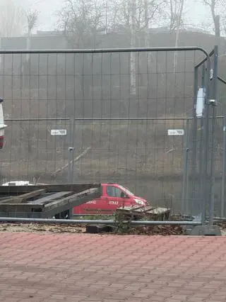 Akcja straży pożarnej w Porcie Czerniakowskim 