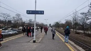 Utrudnienia na stacji Warszawa Międzylesie 