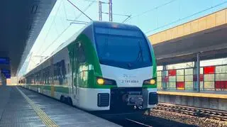 Pociąg Kolei Mazowieckich (zdjęcie ilustracyjne)