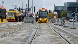 Tramwaje kursują do Miasteczka Wilanów