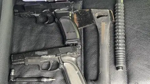 Przedmioty zabezpieczone przez policjantów