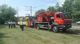 Zacięta oś tramwajowa