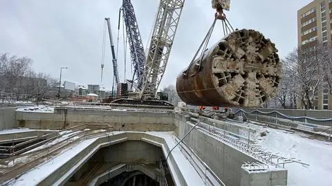 Tarcze TBM zakończyły prace przy budowie metra na Bemowie i Woli