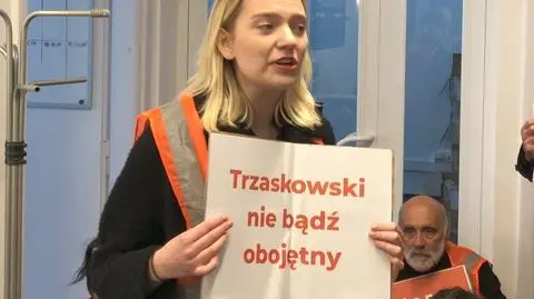 Aktywiści okupują sztab Rafała Trzaskowskiego
