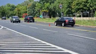 Nowe oznakowanie na Wisłostradzie