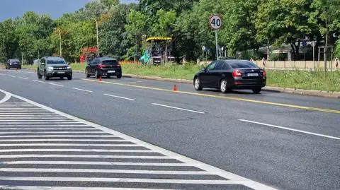 Nowe oznakowanie na Wisłostradzie