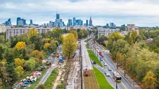 Tramwaj pomiarowy dojechał do Wilanowa