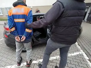 Zatrzymany mężczyzna 