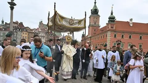Uroczystość Bożego Ciała w Warszawie