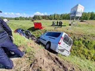 Wypadek w Poniatowie