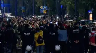 Protest dotarł na Żoliborz