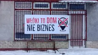 Protest we wsi Włóki