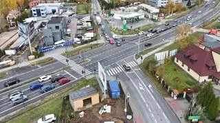 Skrzyżowanie Alej Jerozolimskich i Regulskiej