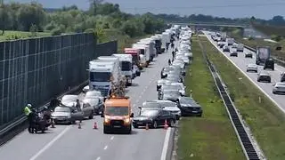 Wypadek na A2