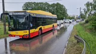Wypadek na Ostródzkiej 