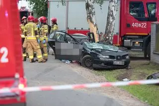 Wypadek w miejscowości Makówka