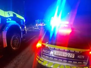 Tragiczny wypadek na DK76