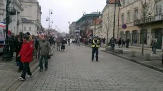 Utrudnienia w ruchu w związku z uroczystościami przed Pałacem Prezydenckim