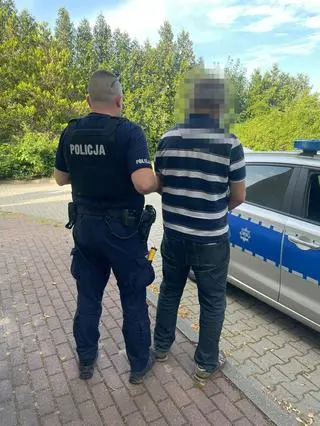 Mężczyzna został zatrzymany 