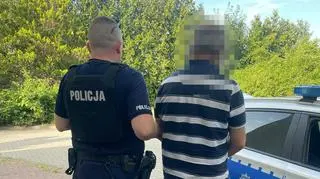 Mężczyzna został zatrzymany 