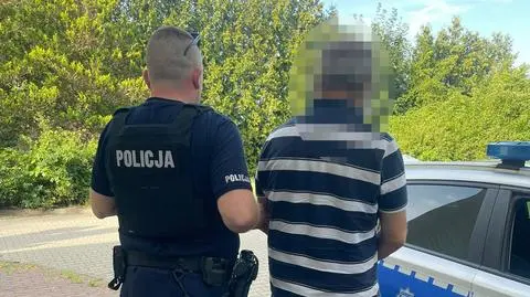 Mężczyzna został zatrzymany 