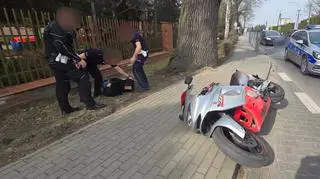 Pościg za motocyklistą 