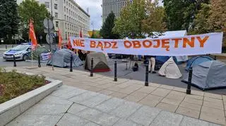 Ostatnie Pokolenie kończy okupację przed Sejmem
