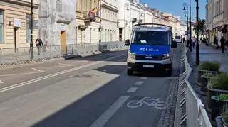 Policja na Nowym Świecie