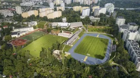 Pierwsza koncepcja modernizacji OSiR Żoliborz - wizualizacja 