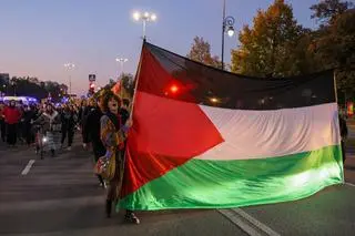 Demonstracja przed MSZ