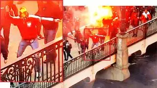 Policja publikuje zdjęcia osób, które mogą mieć związek z podpaleniem mieszkania