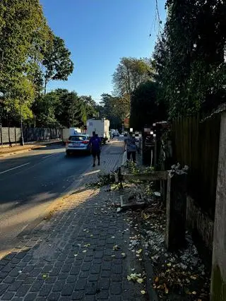 Kierująca zerwała przewody światłowodowe