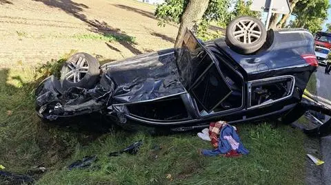 Wypadek w miejscowości Żebry Idziki