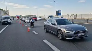 Wypadek na trasie S2