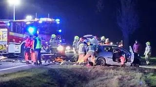 Wypadek pod Siedlcami