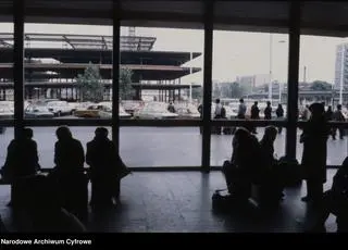 Dworzec Centralny w latach 70. XX wieku