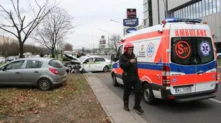 Wypadek na Ostrobramskiej