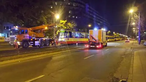 Awaria zablokowała ruch tramwajowy na Woli
